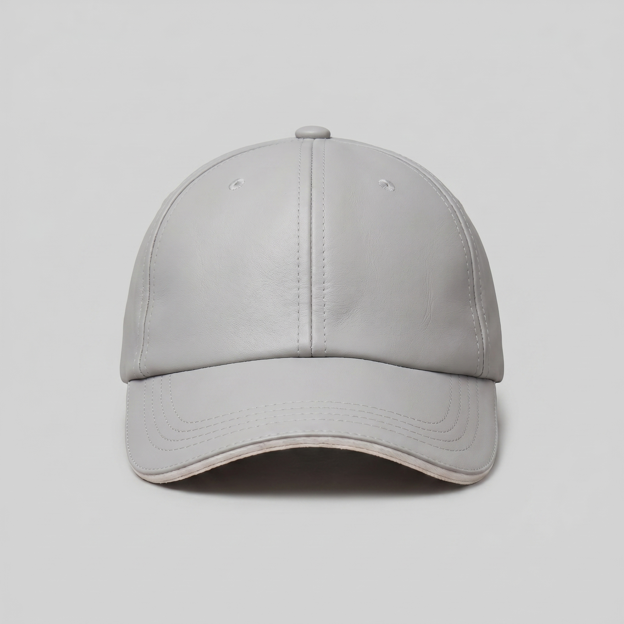 Men's Two Tone Baseball Cap Contrast Trim Adjustable