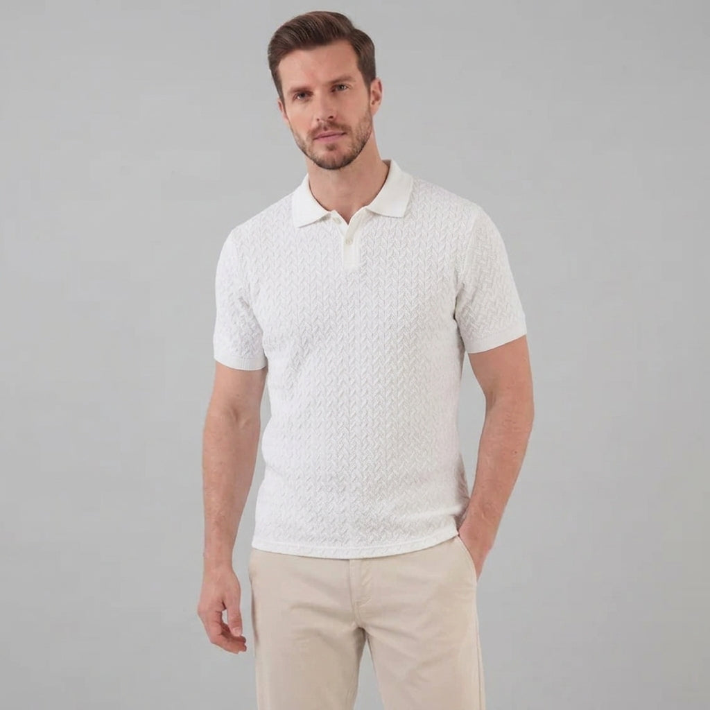 Men’s Summer Short Sleeve Solid Color Polo Shirt