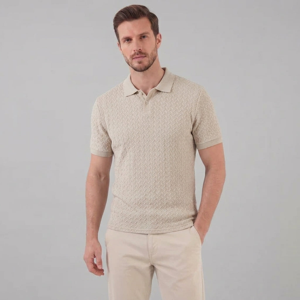 Men’s Summer Short Sleeve Solid Color Polo Shirt