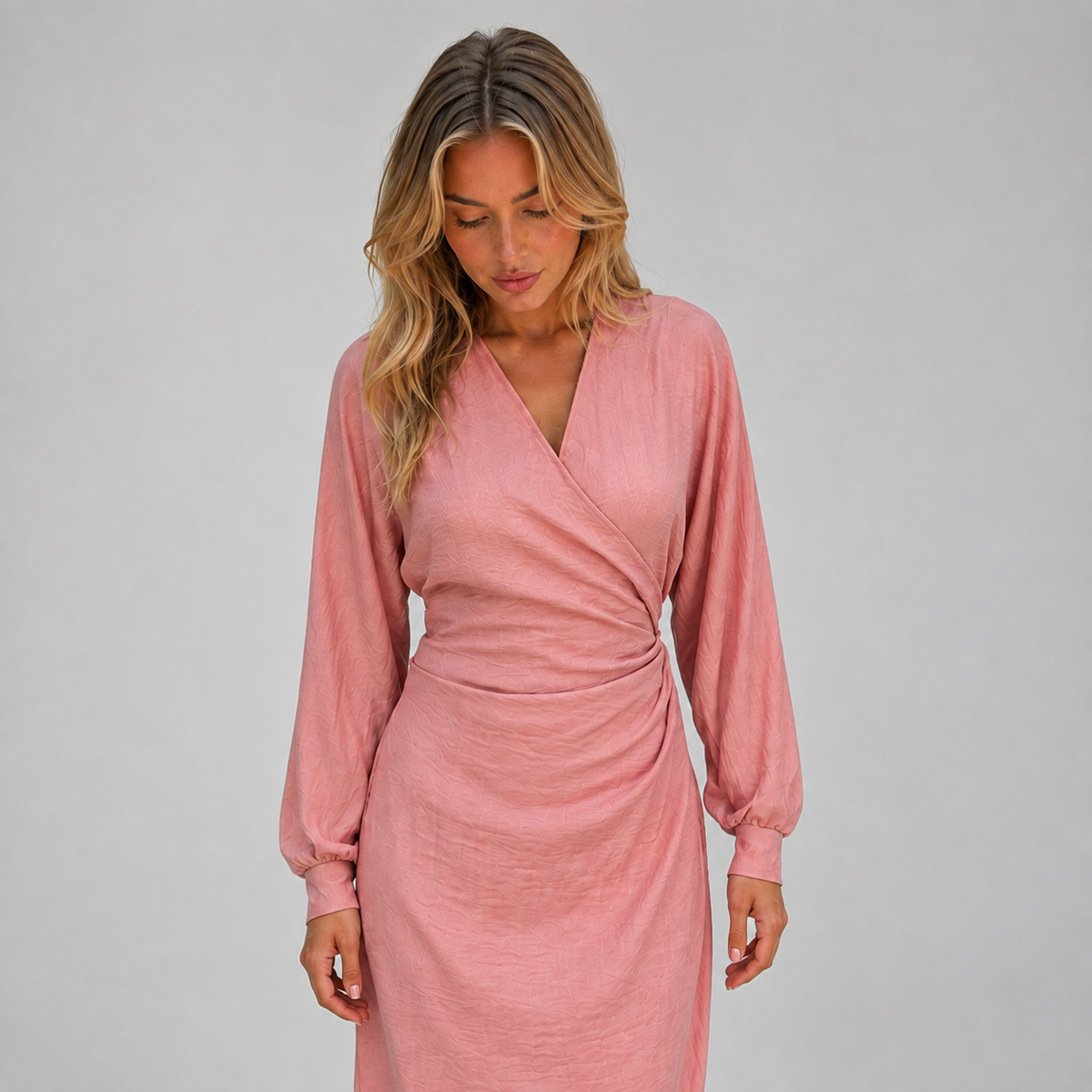 Women’s Flattering Wrap Maxi Dress