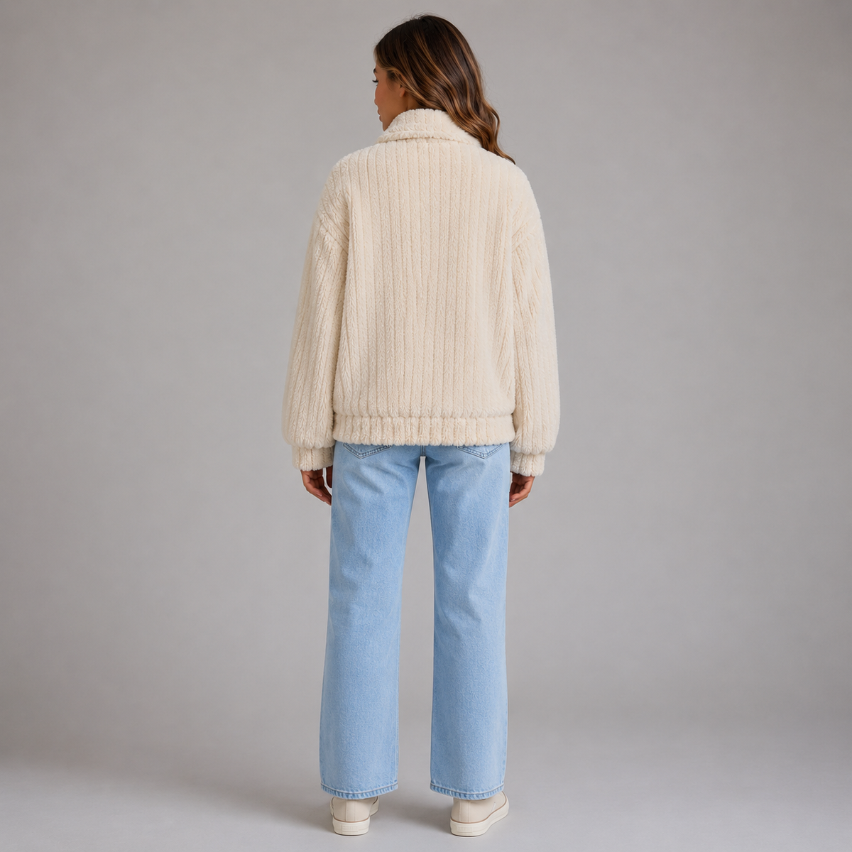 Women’s Plush Teddy Jacket