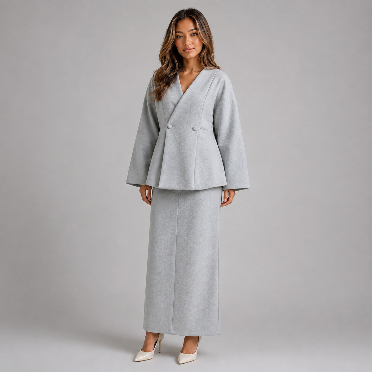 Women’s Two-Piece Skirt Suit
