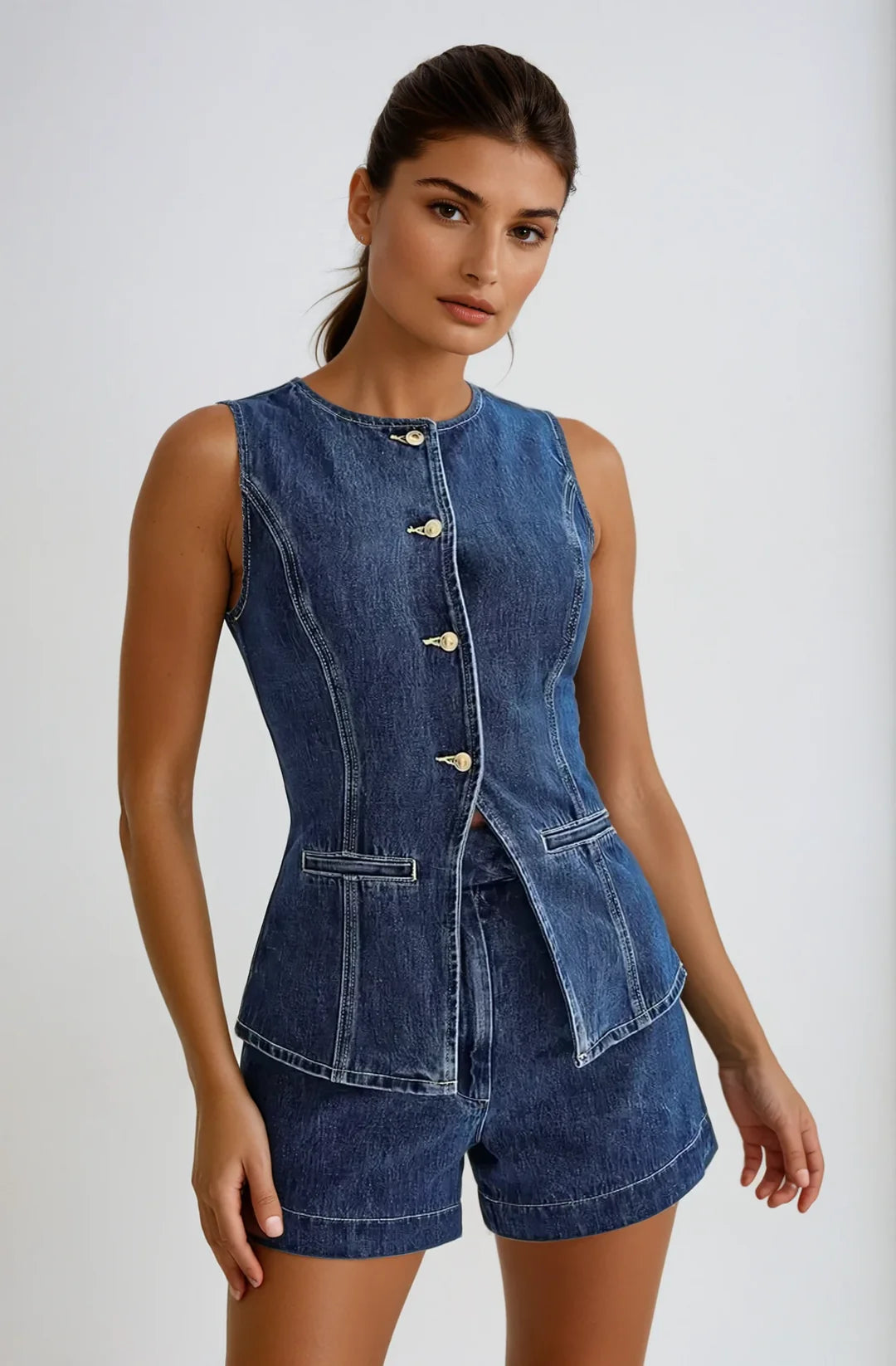 Helen - Denim Set