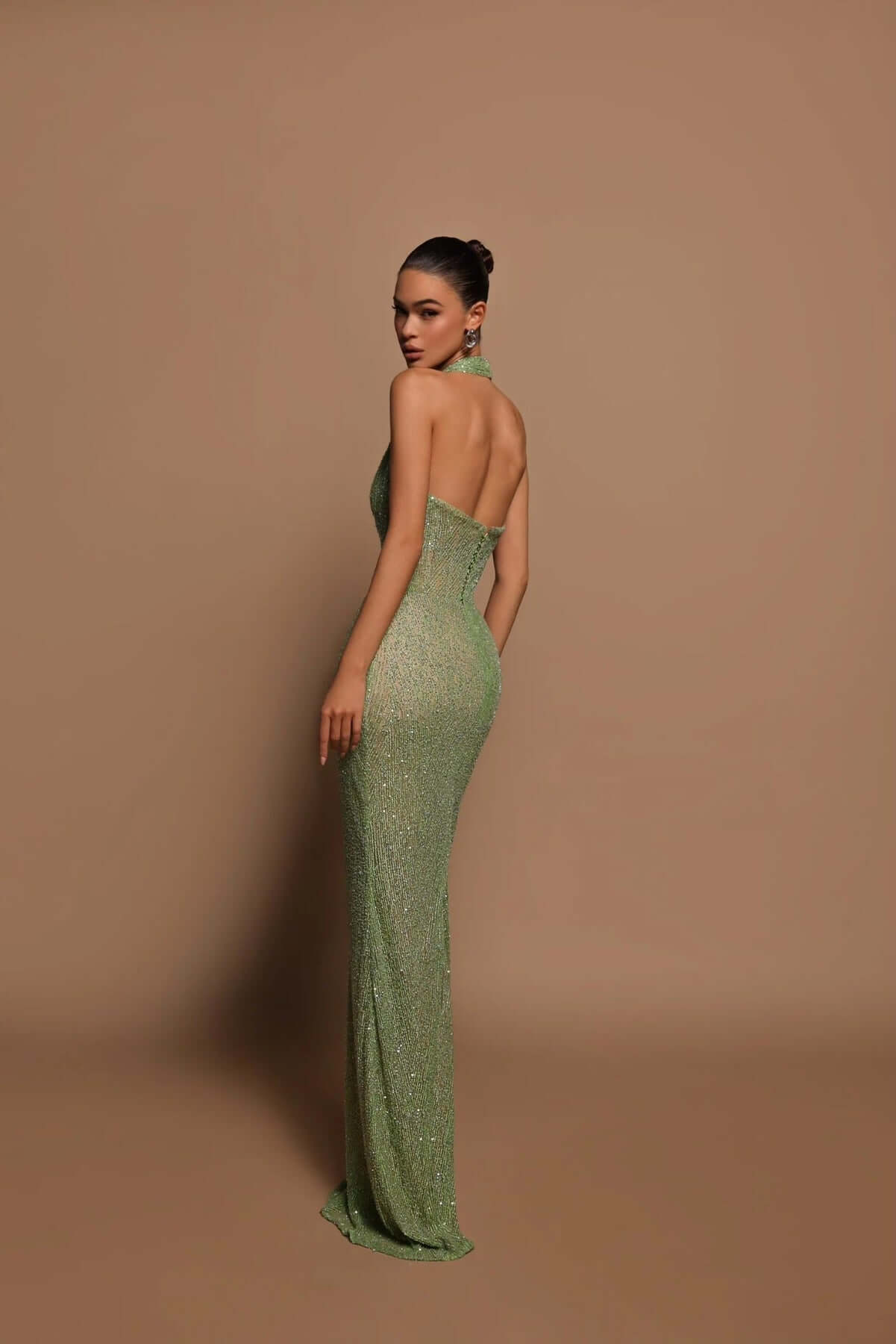 Emerald Allure - Maxi Dress - Lena Muse