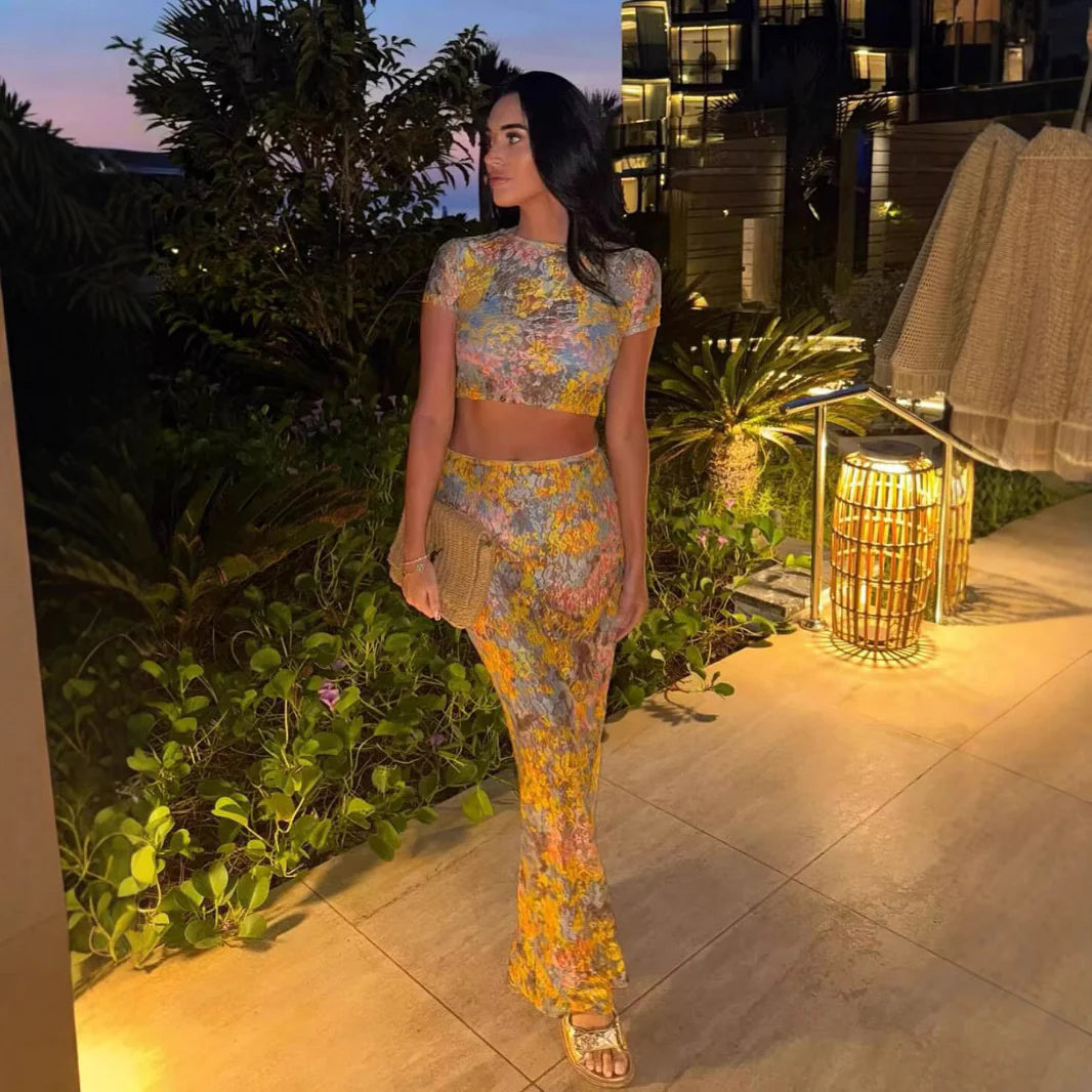 Estelle - Floral Breeze Co-Ord Set