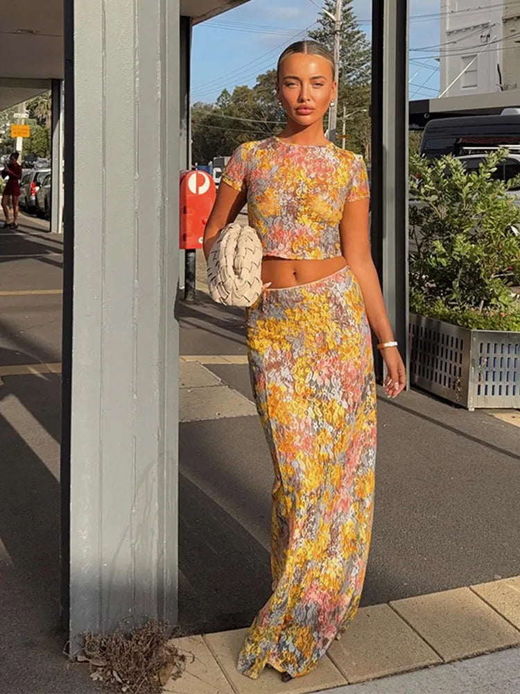 Estelle - Floral Breeze Co-Ord Set