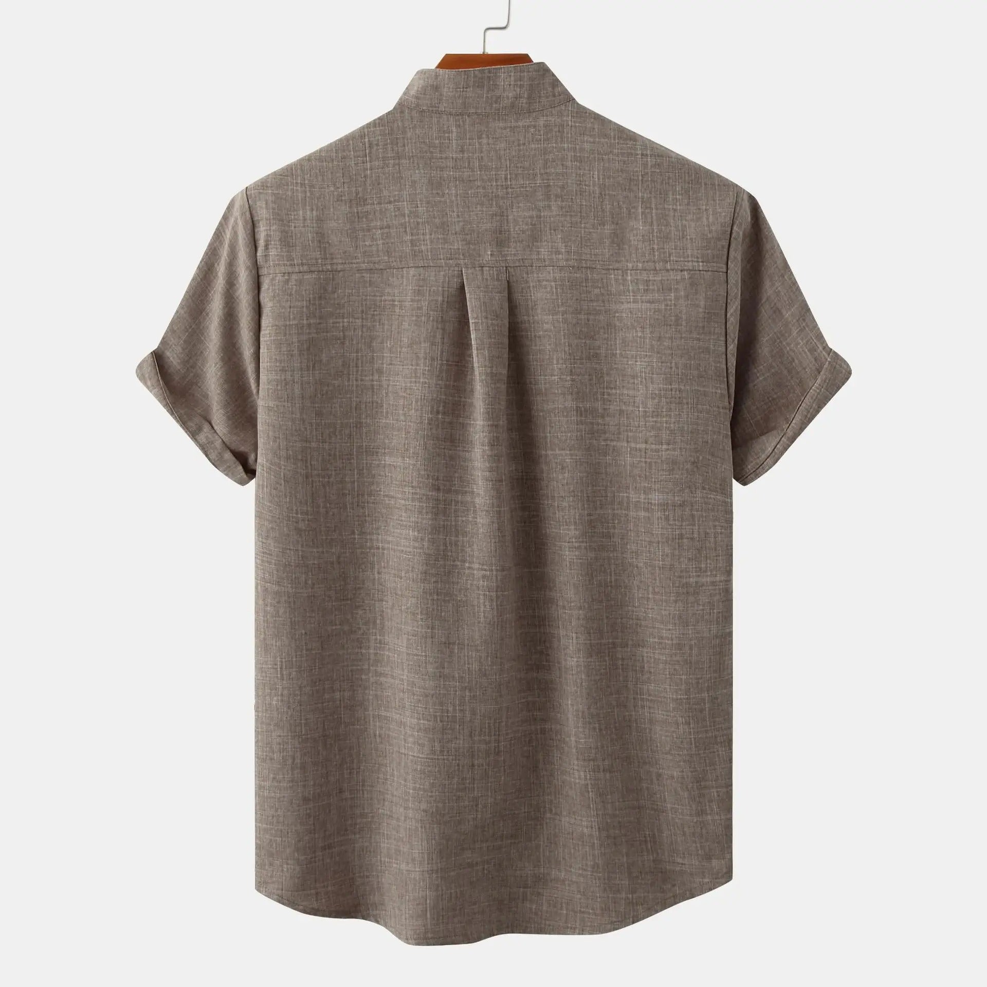 Bavmon Short-Sleeve Casual Summer Shirt