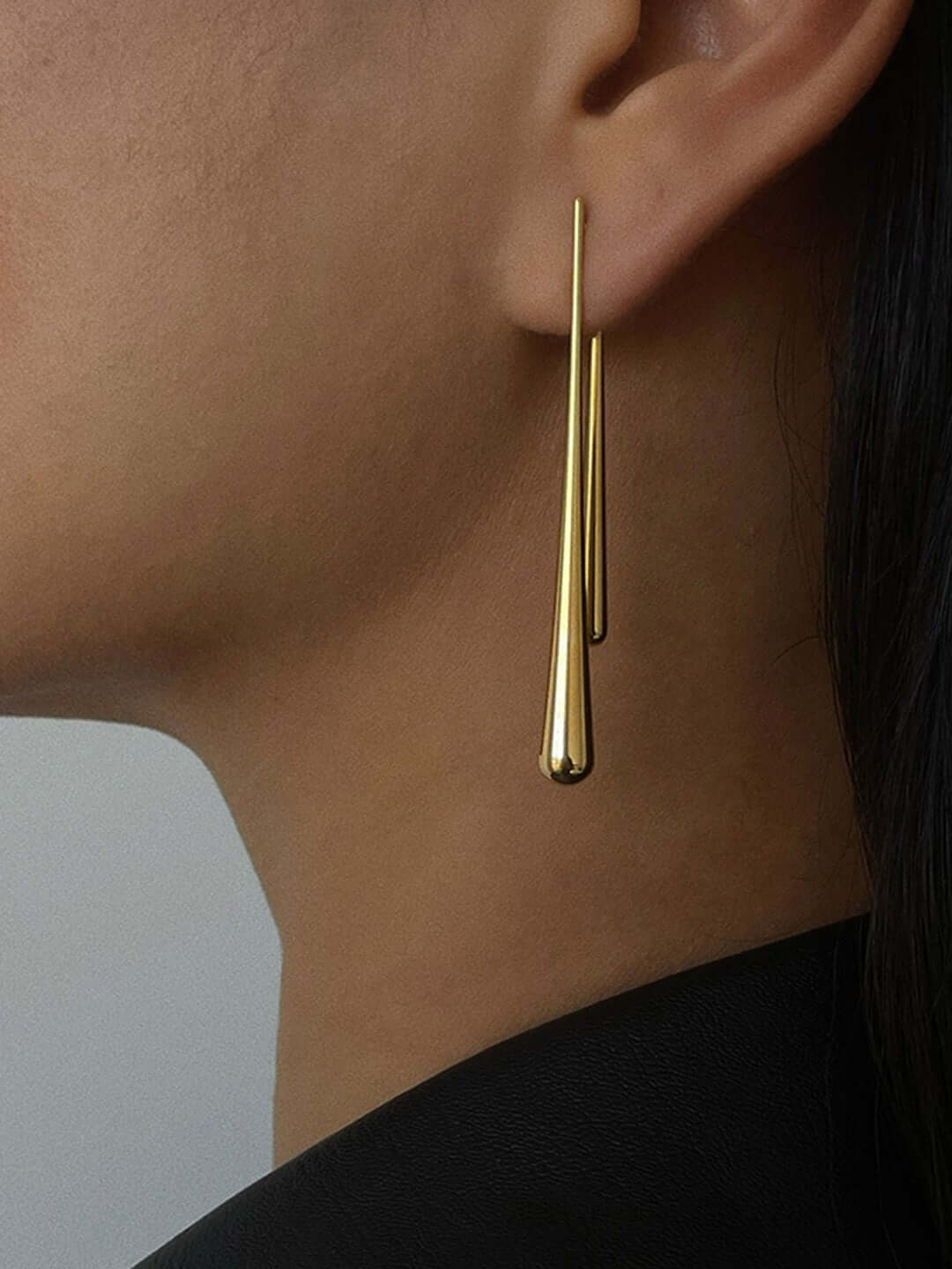 Gilded Cascade Drop Earrings - Lena Muse
