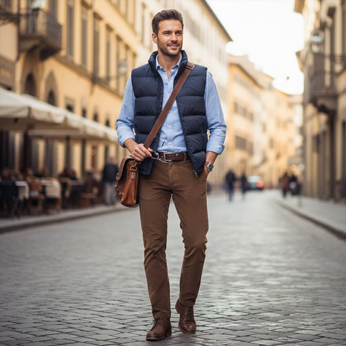 Peterborough Men’s Padded Spring Puffer Gilet