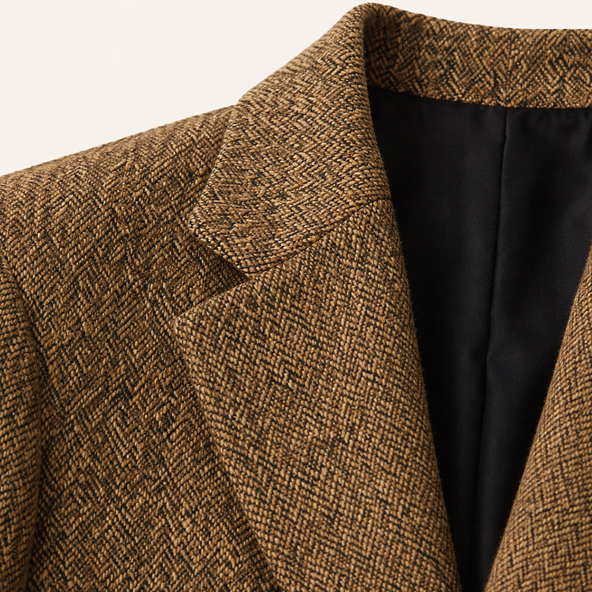 Men’s Classic Herringbone Tweed Blazer