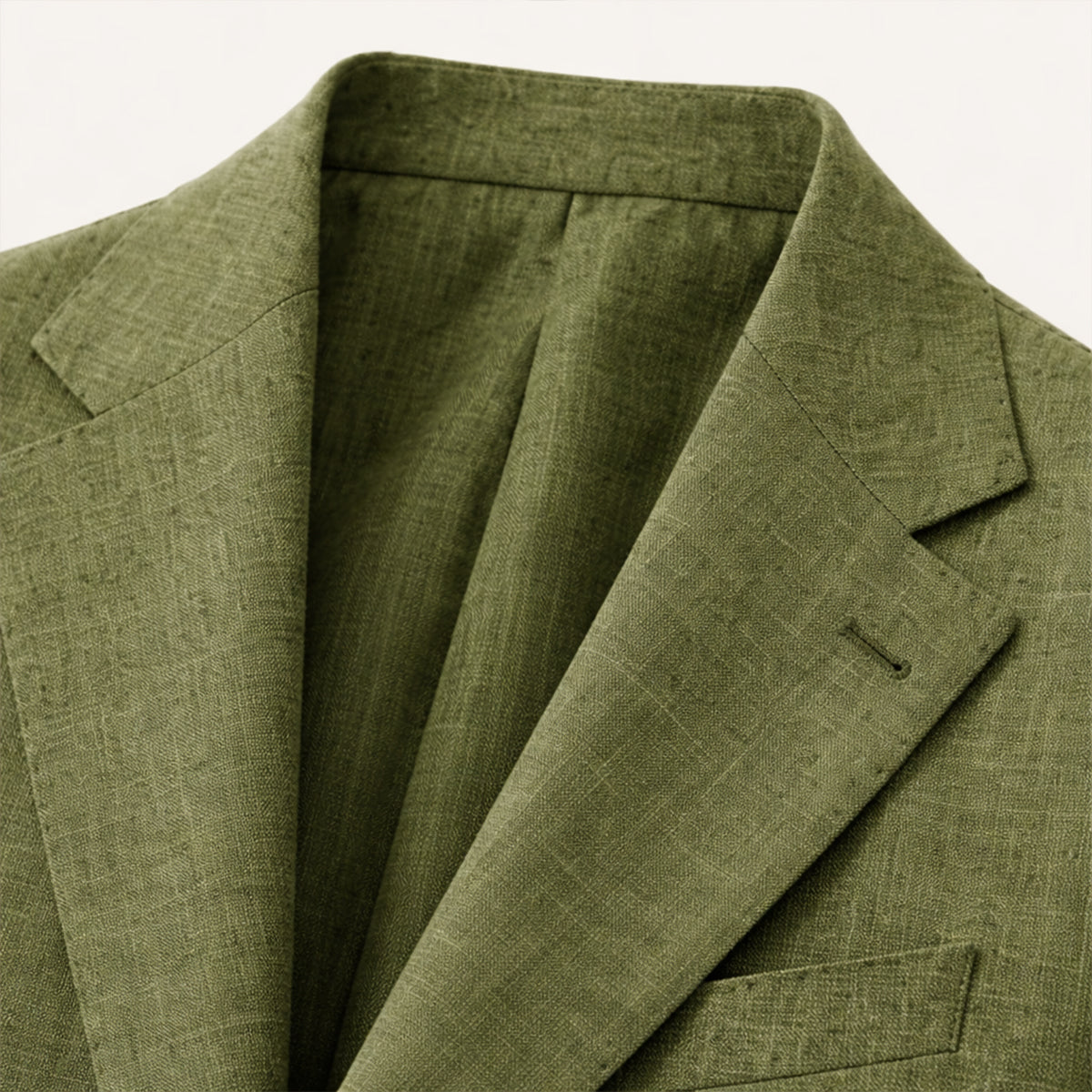 Men's Timeless Linen 2 Piece Wedding Suit