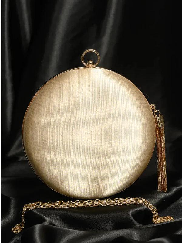 Mira - Satin Tassel Mini Bag - Lena Muse