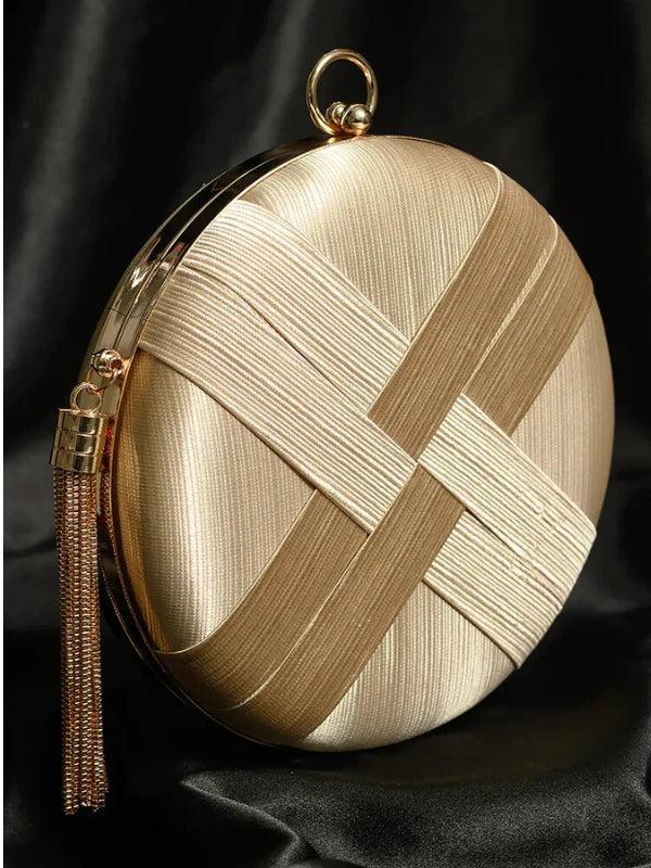 Mira - Satin Tassel Mini Bag - Lena Muse