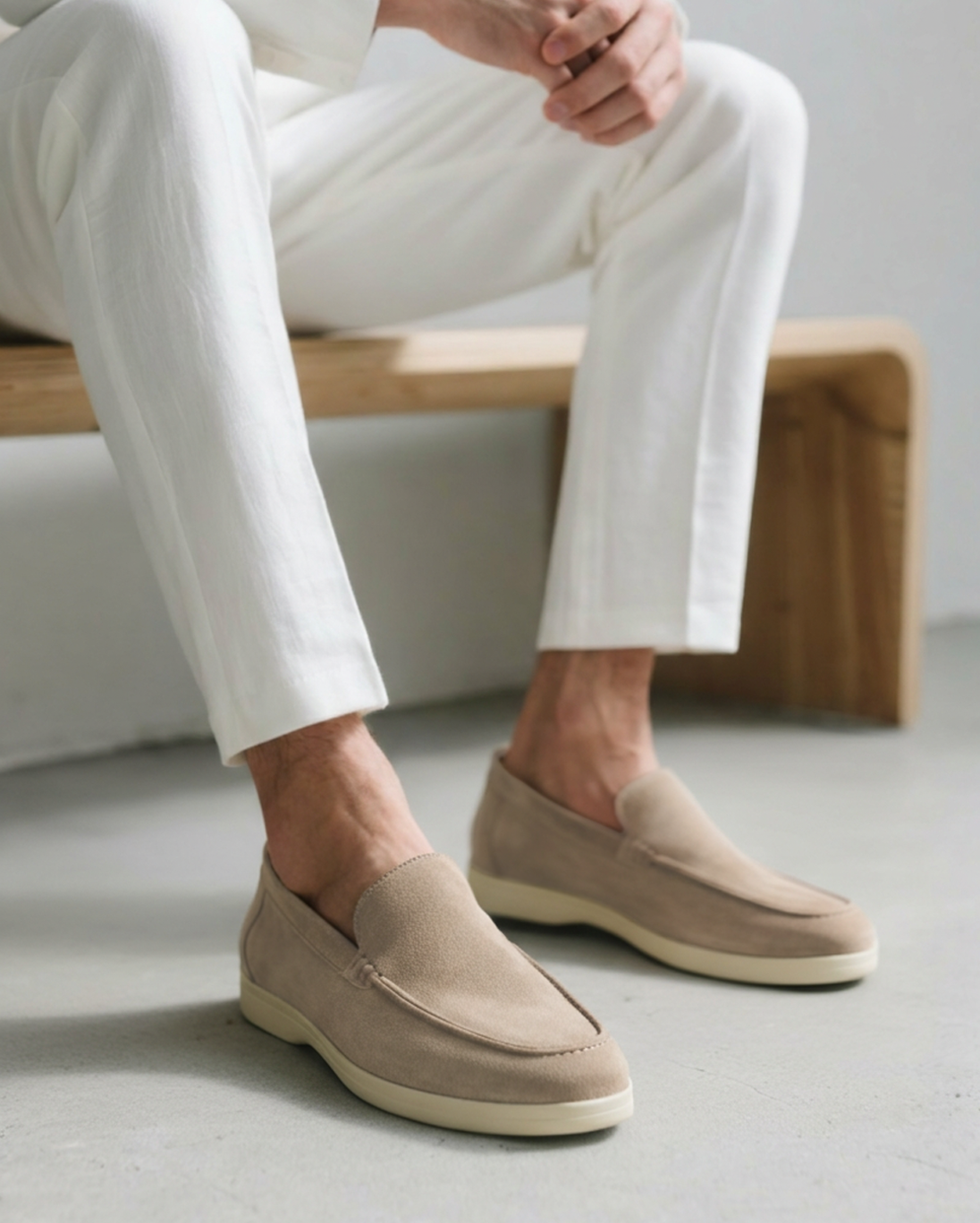 Heritage Suede Loafers