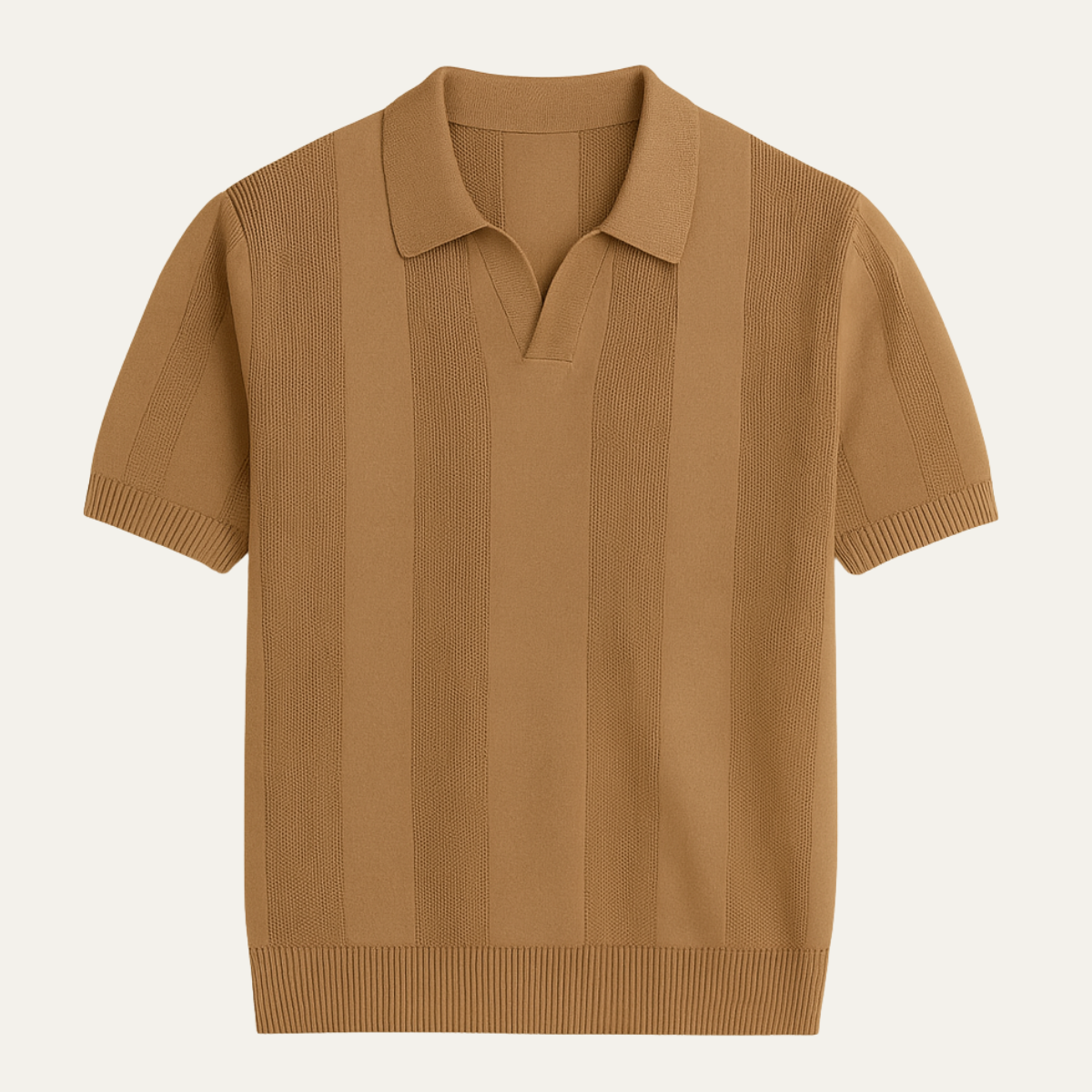 Men’s Knitted Polo Shirt