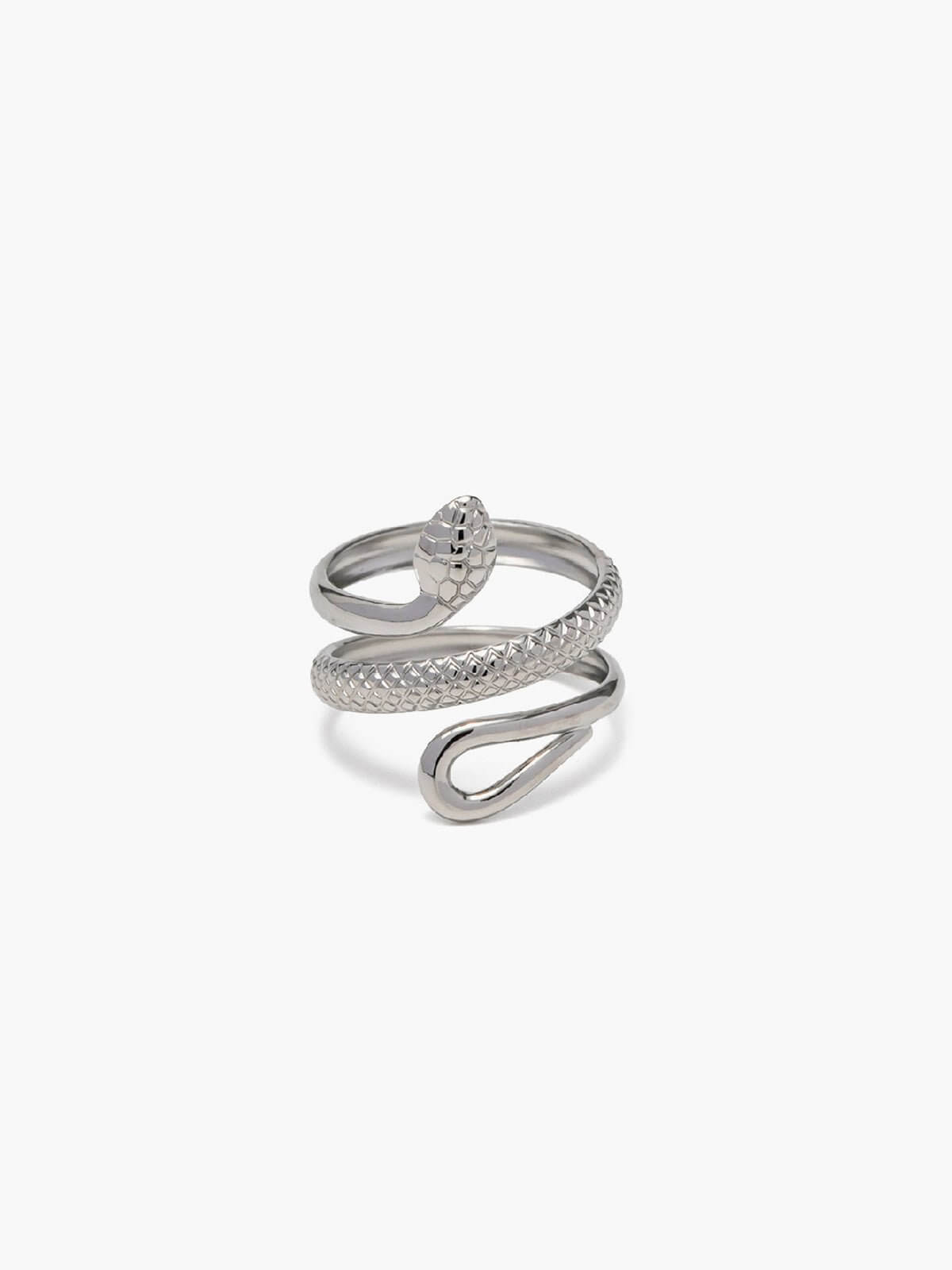 Serpentine Embrace Adjustable Ring - Lena Muse