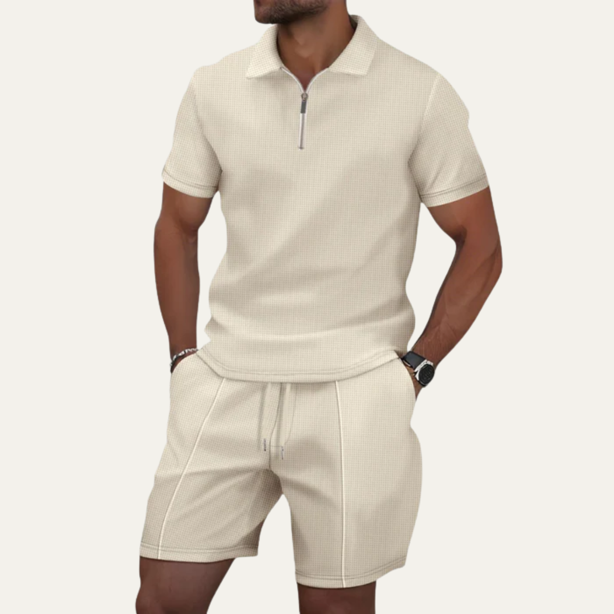 Dario – Polo & Shorts Matching Set