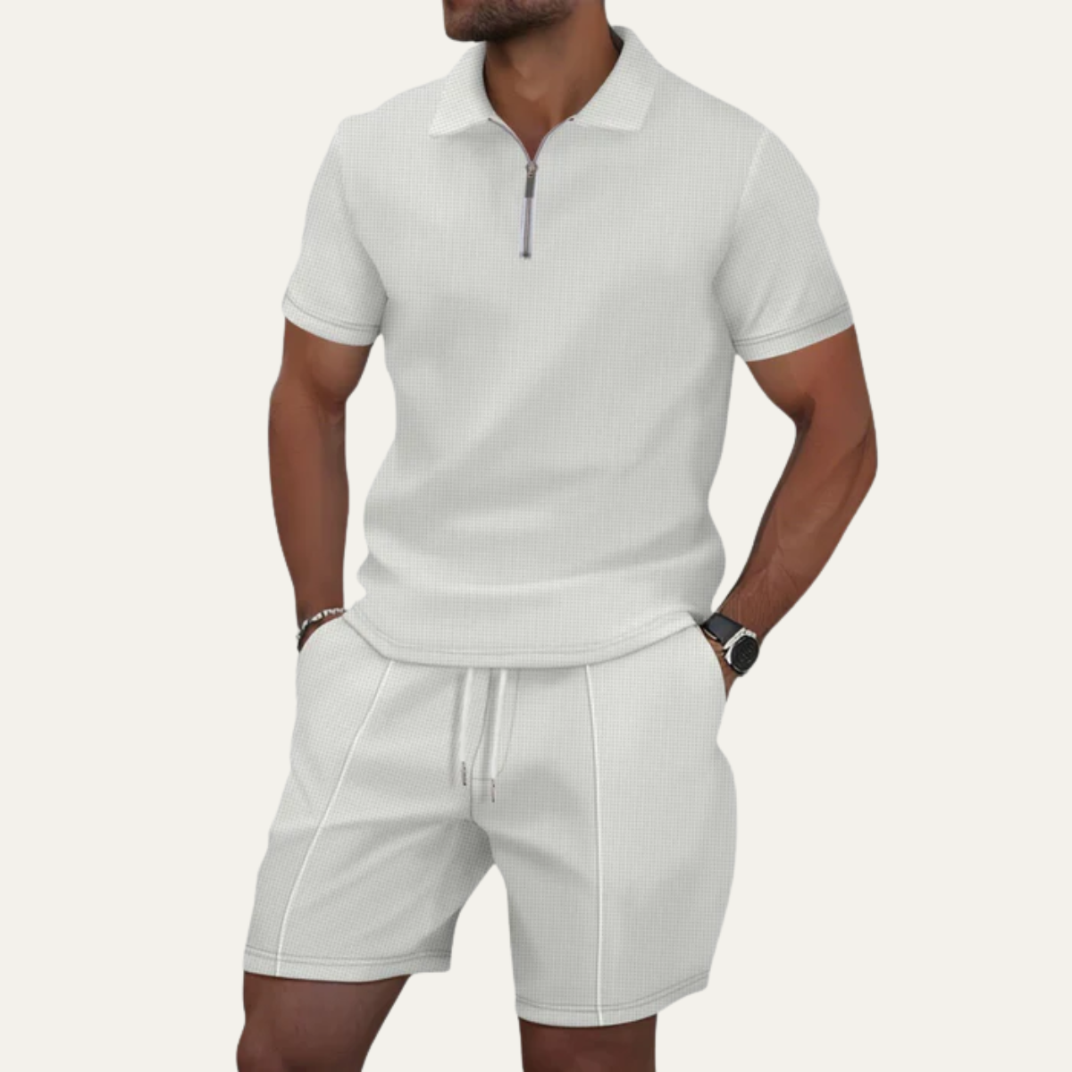 Dario – Polo & Shorts Matching Set