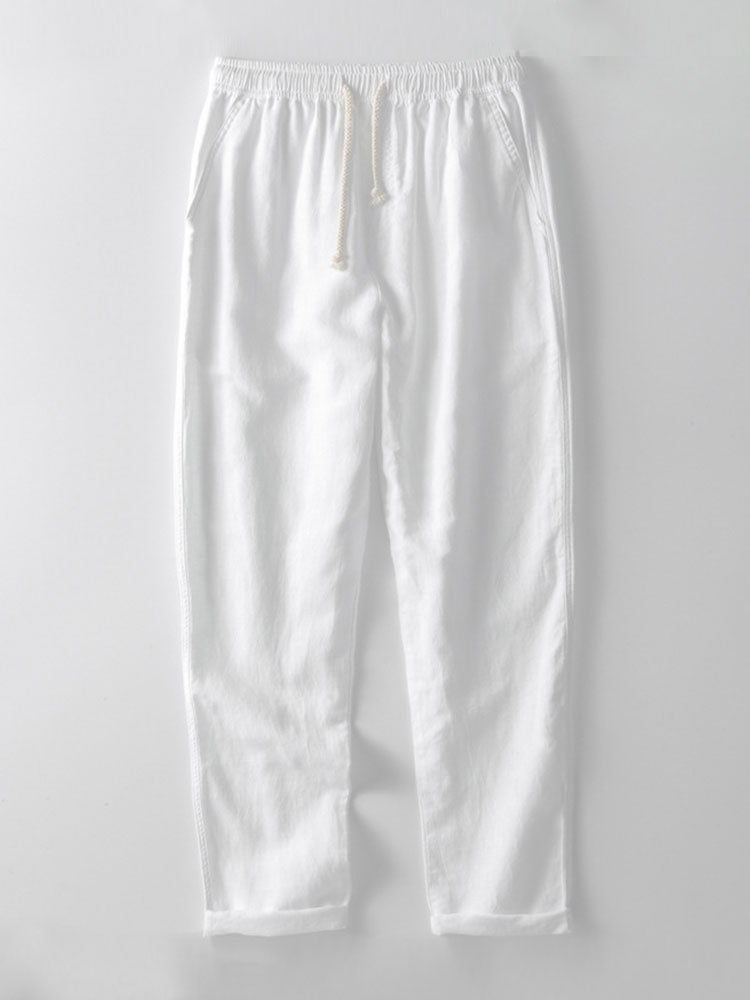 Men's Stand Collar Shirt Trousers Co-ord Set Summer