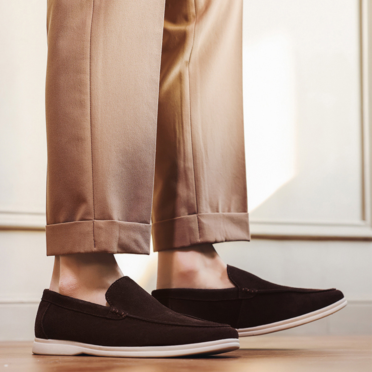 The Whitley Men's Lightweight Slip On Loafers