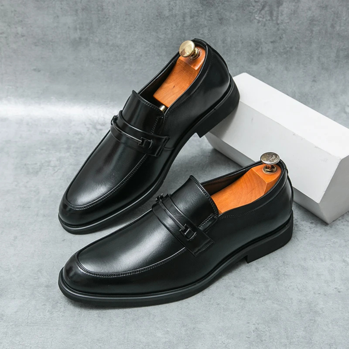 Men's Slip On Dress Shoes Formal Business Loafers