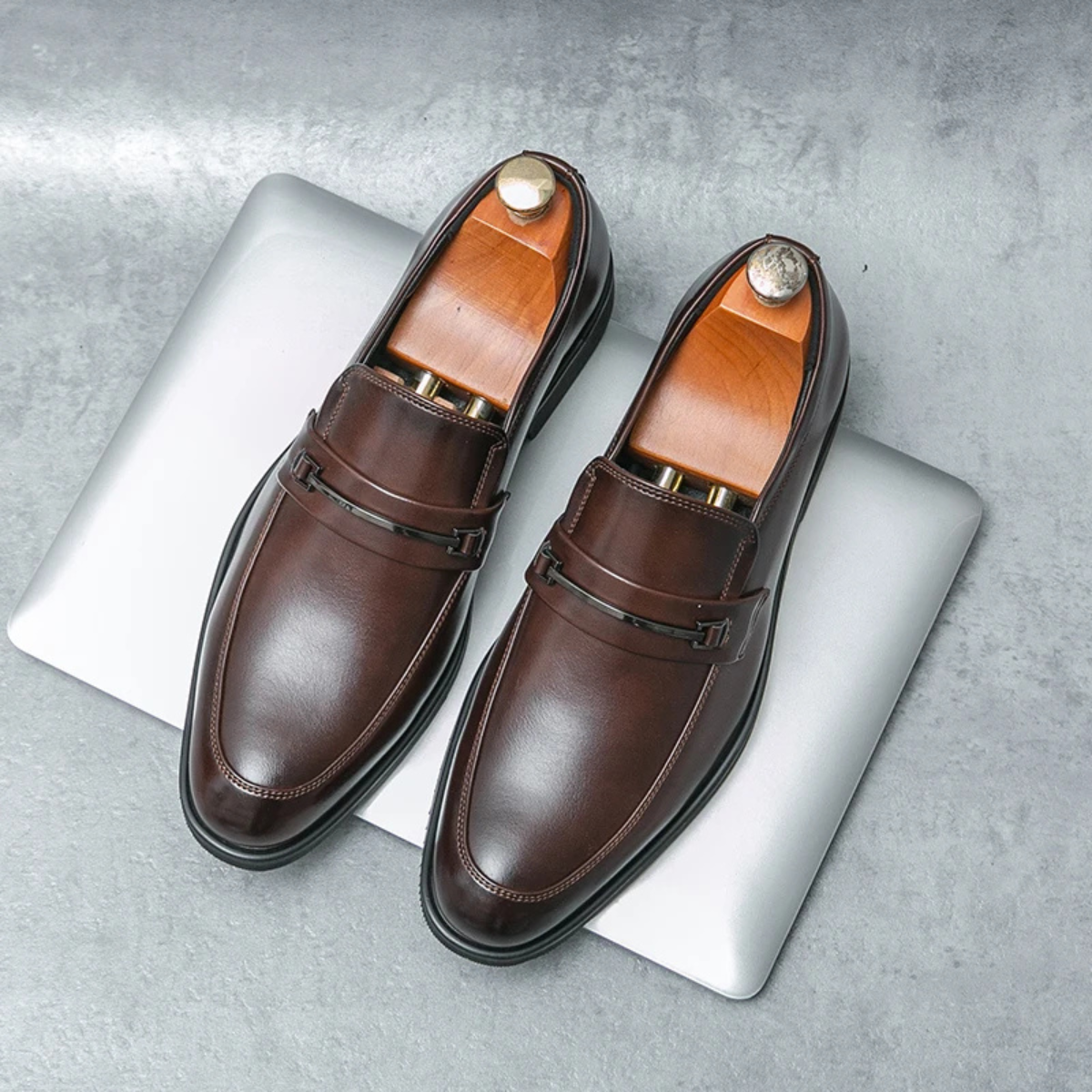 Men's Slip On Dress Shoes Formal Business Loafers