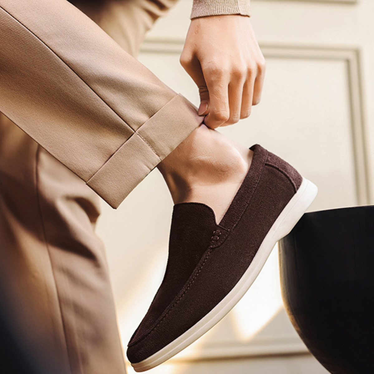 The Whitley Men's Lightweight Slip On Loafers
