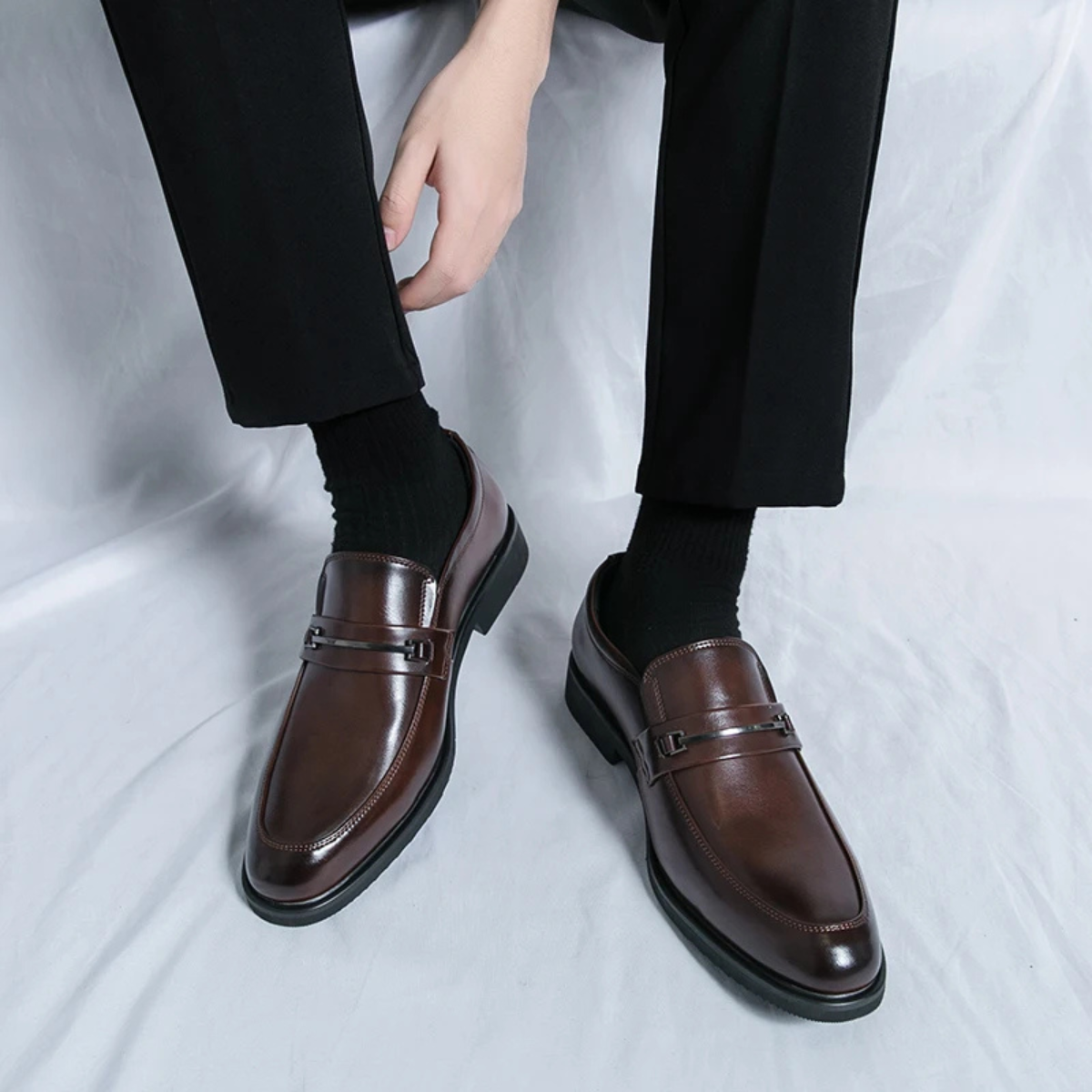 Men's Slip On Dress Shoes Formal Business Loafers