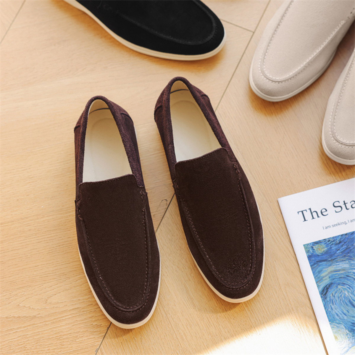 The Whitley Men's Lightweight Slip On Loafers