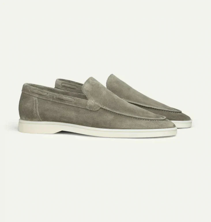 Men’s Suede Slip-On Loafers