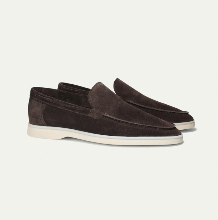 Men’s Suede Slip-On Loafers