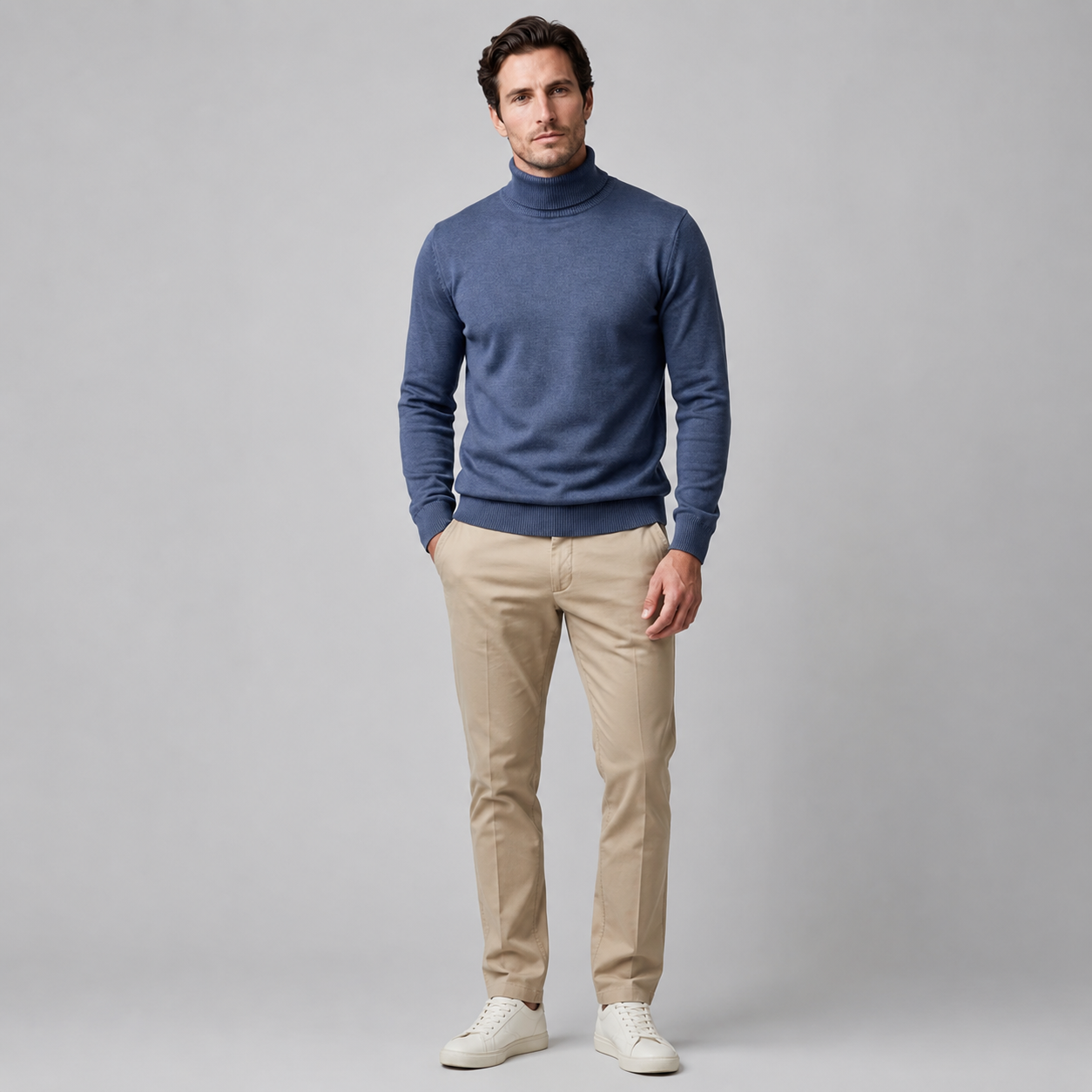 Men's Classic Turtleneck Sweater
