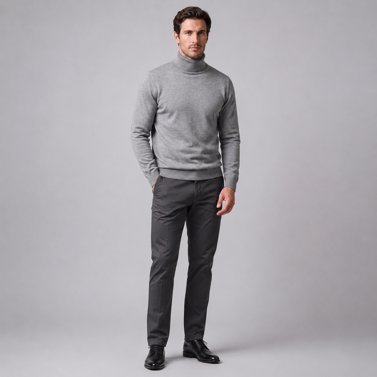 Men's Classic Turtleneck Sweater