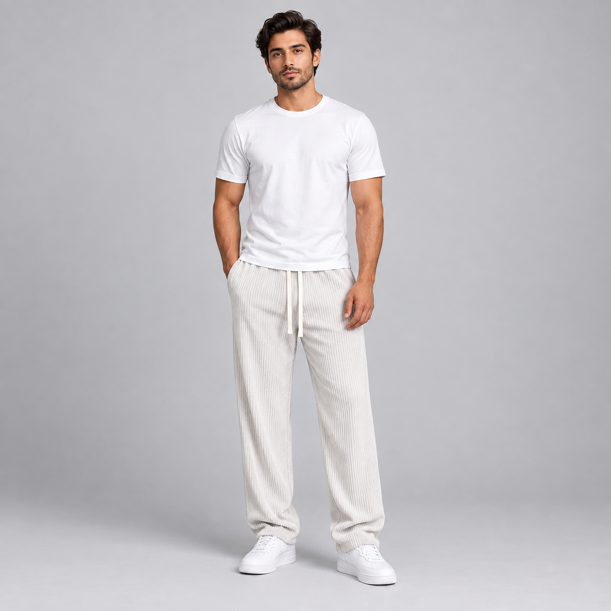 Men's Relaxed Fit Corduroy Trousers