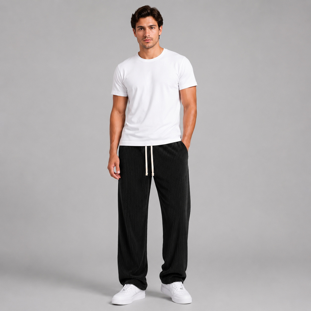 Men's Relaxed Fit Corduroy Trousers