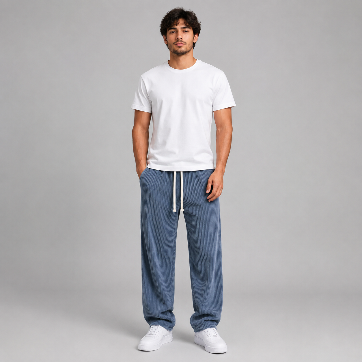 Men's Relaxed Fit Corduroy Trousers