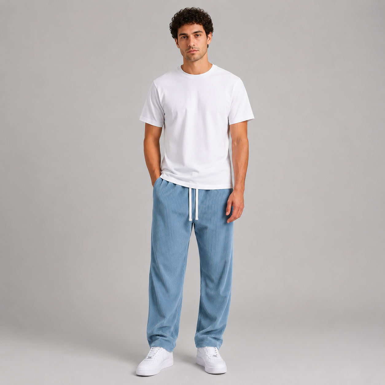 Men's Relaxed Fit Corduroy Trousers