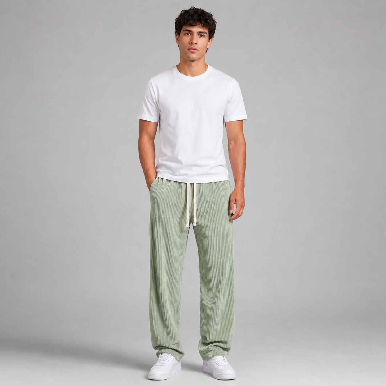 Men's Relaxed Fit Corduroy Trousers