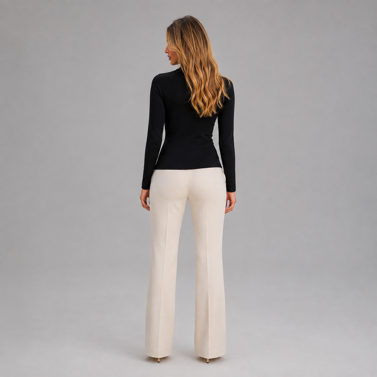 Women's Ribbed Half Zip Top