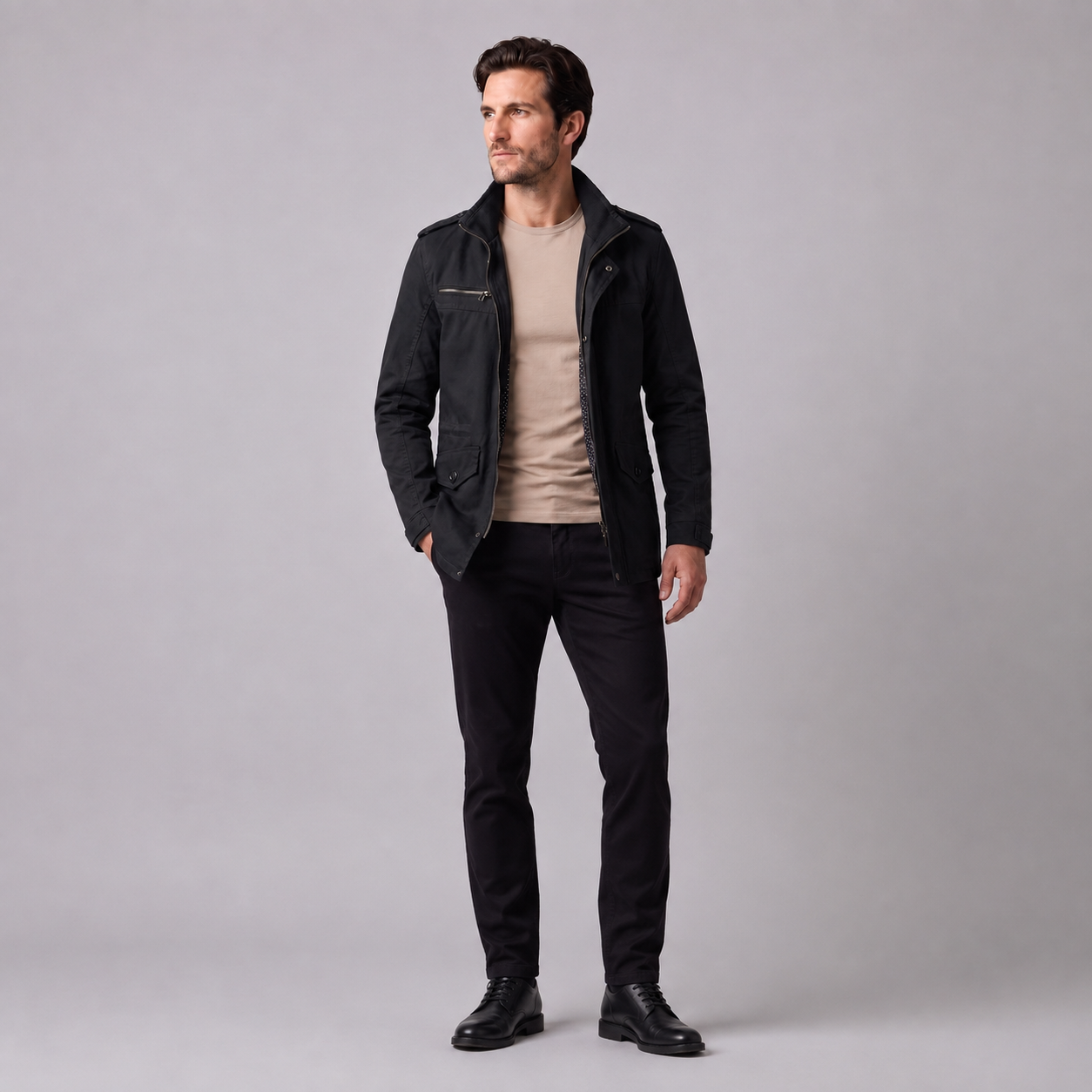 Men's Classic Padded Winter Jacket