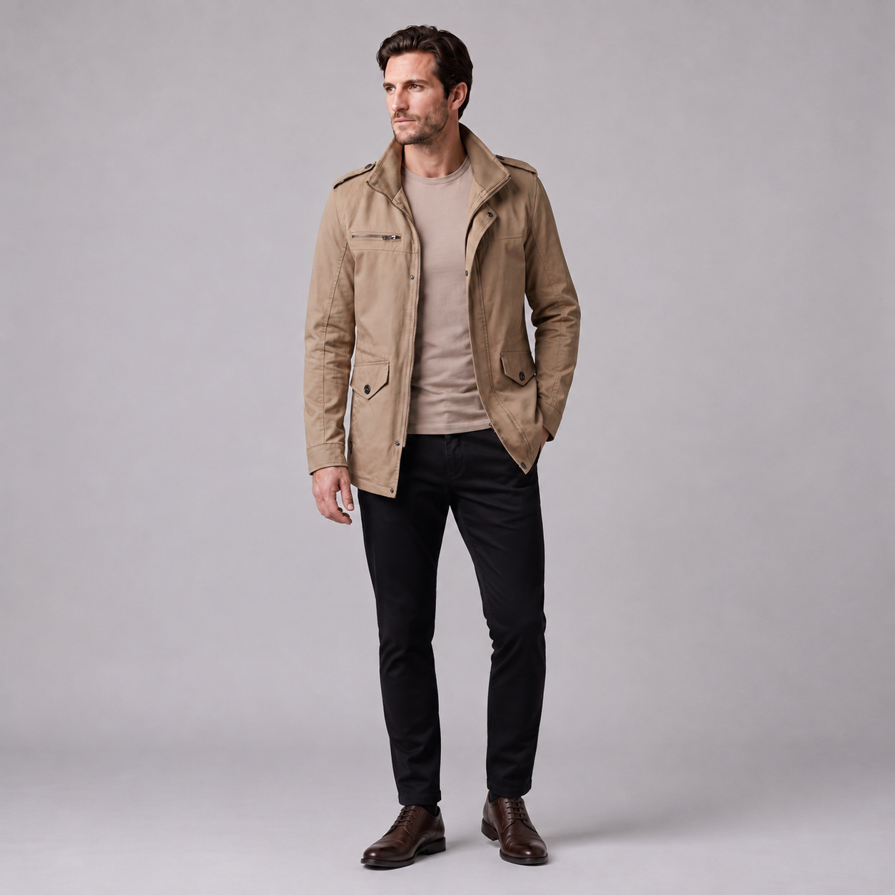 Men's Classic Padded Winter Jacket