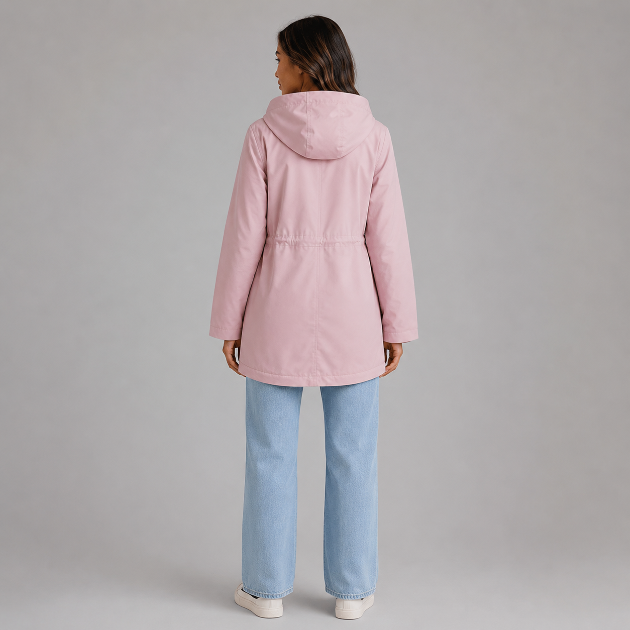 Women's Hooded Waterproof Parka Jacket