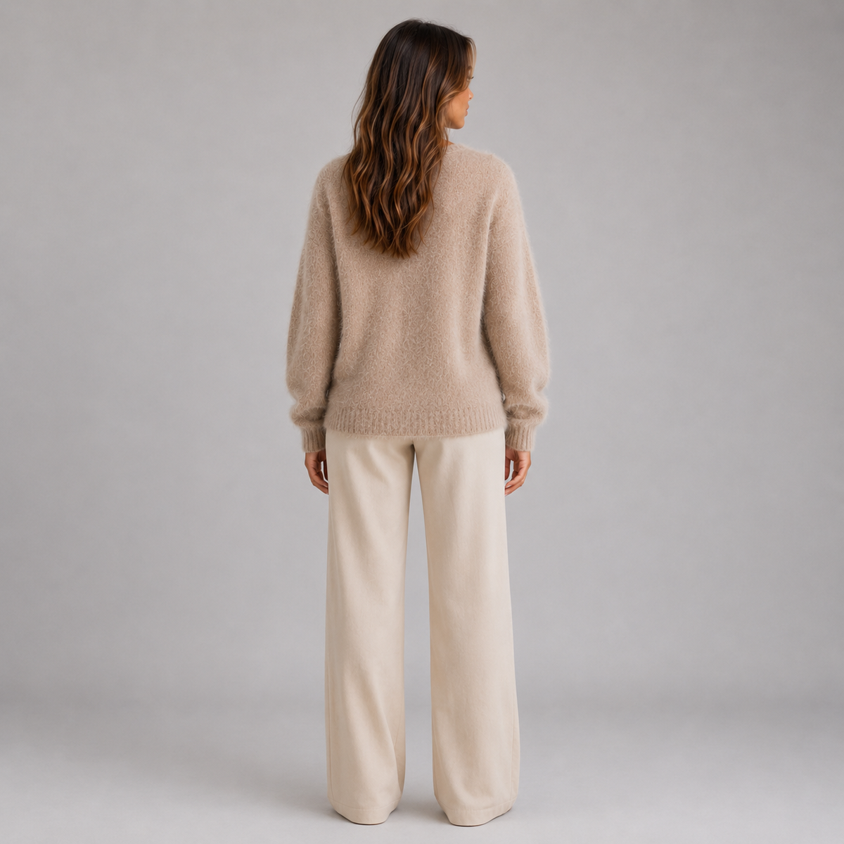 Women’s Fluffy Knit Cardigan