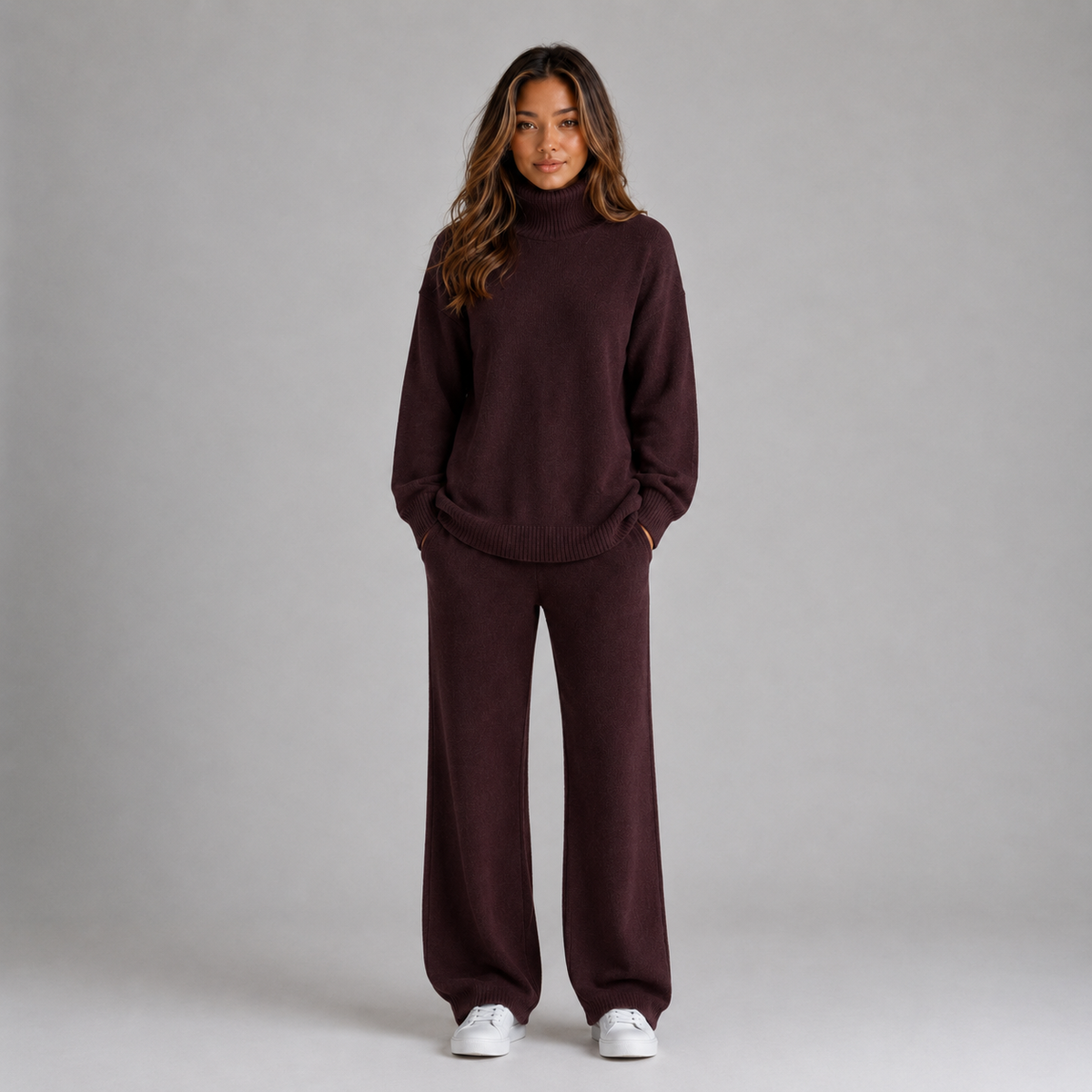 Women’s Oversized Knitted Lounge Set