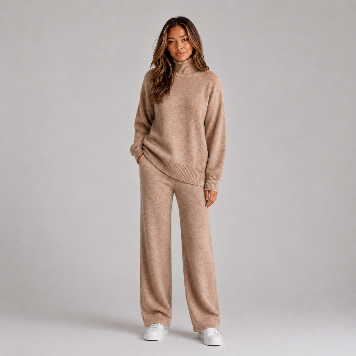 Women’s Oversized Knitted Lounge Set