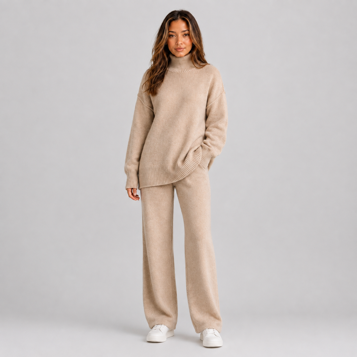 Women’s Oversized Knitted Lounge Set