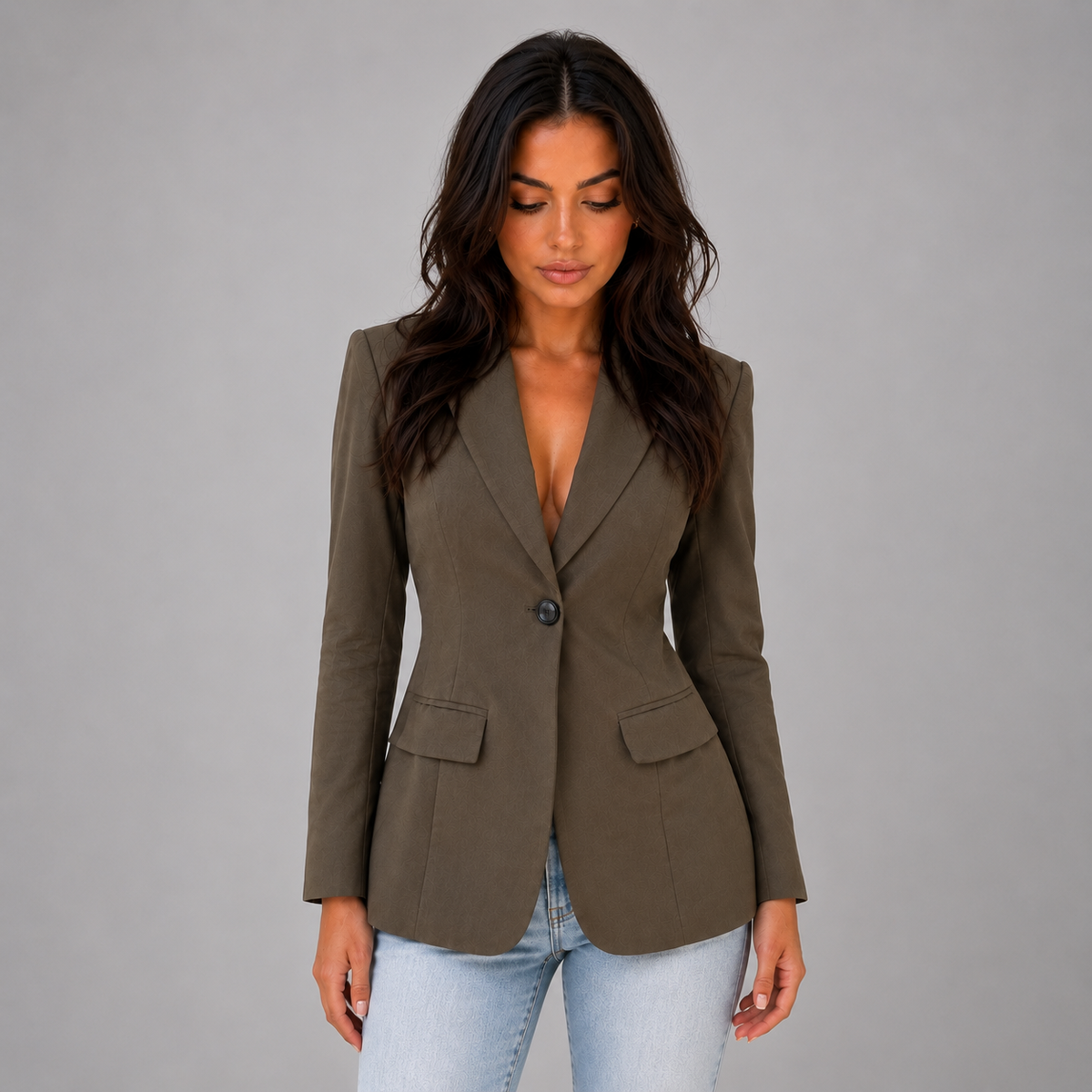 Women’s Single Breasted Tailored Blazer