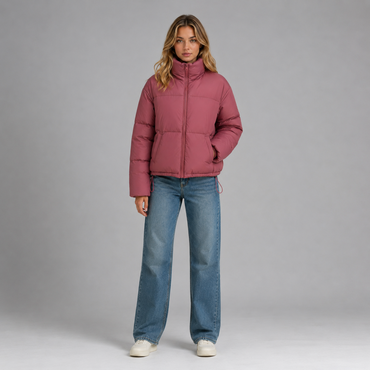 Women’s Cropped Puffer Jacket
