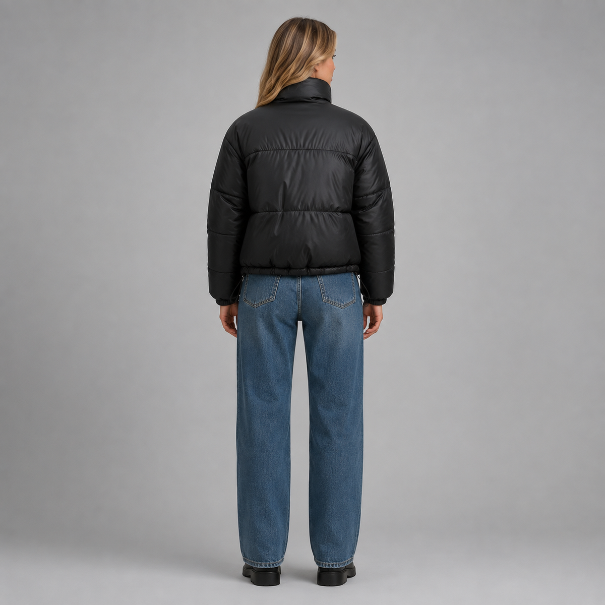 Women’s Cropped Puffer Jacket