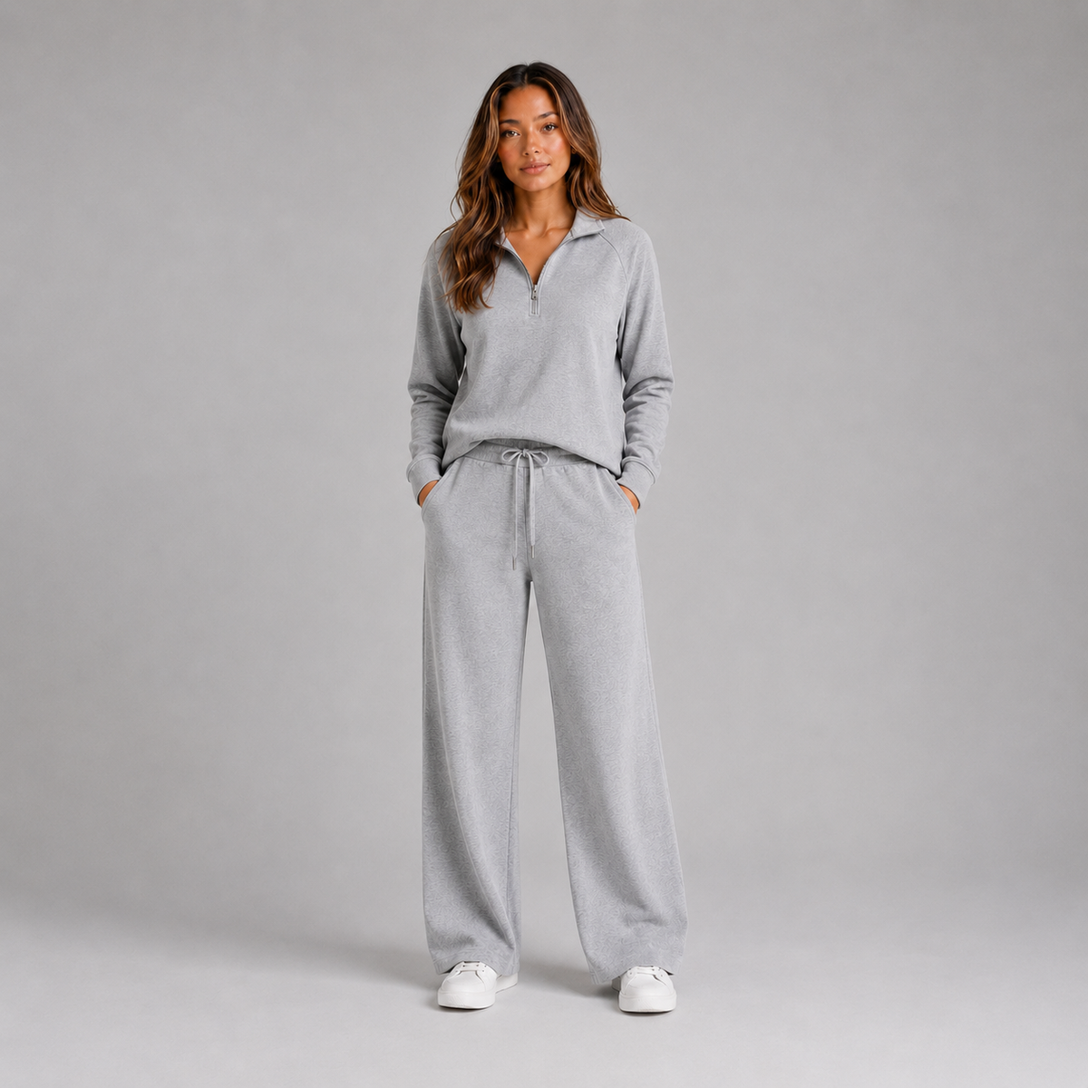 Women’s Half Zip Lounge Set
